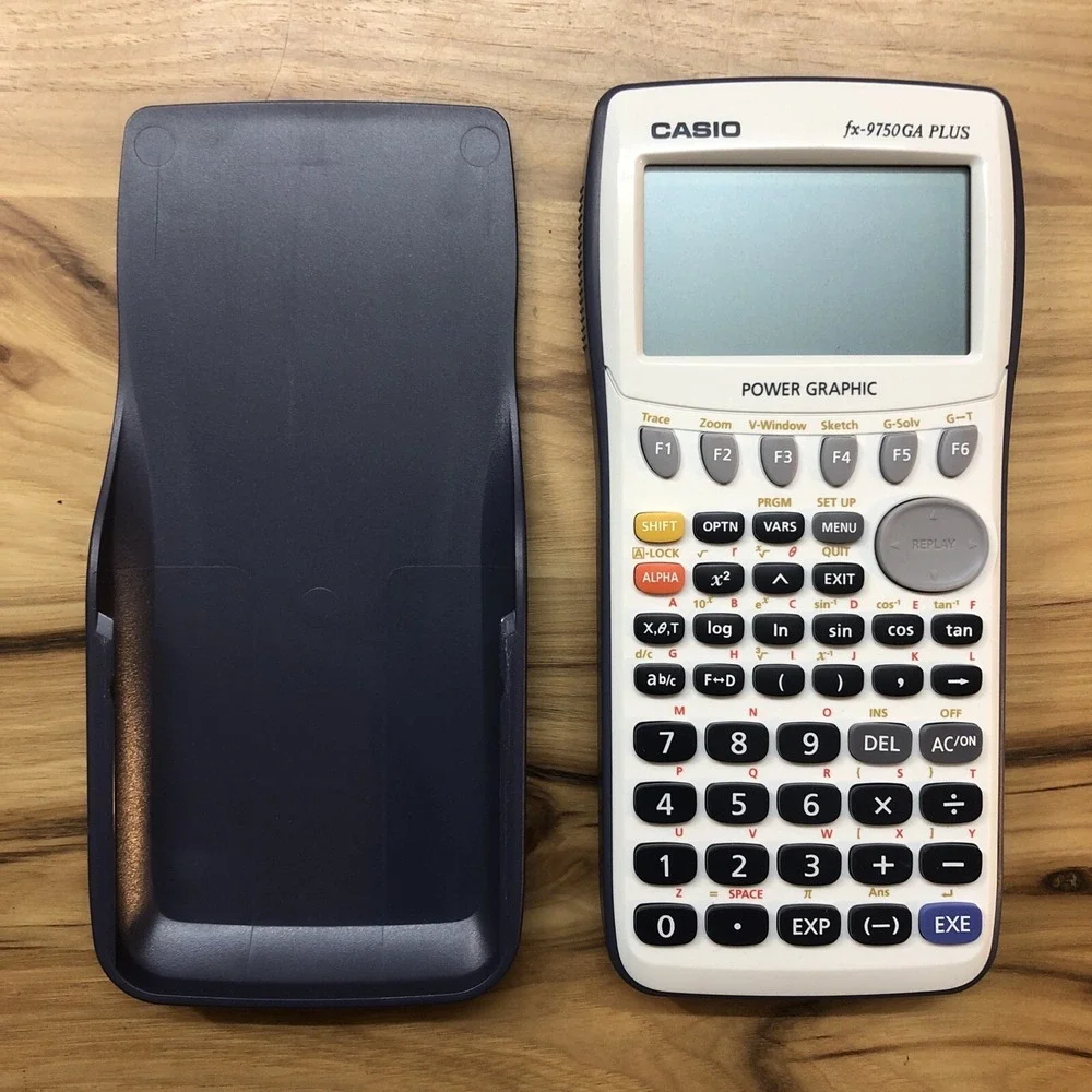 Casio FX-9750GA Plus Graphing Calculator – Tested - BATTERIES NOT INCLUDED